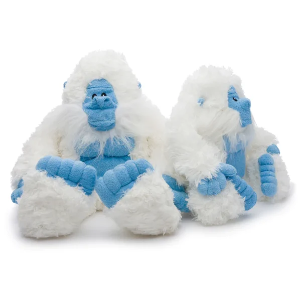 Fabdog Fluffy Yeti Plush Dog Toy