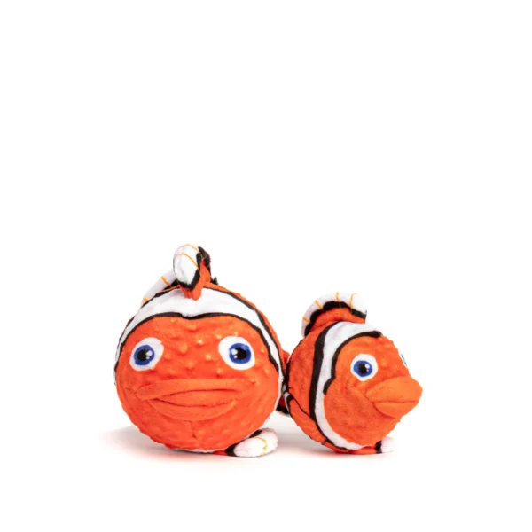 Fabdog Clownfish Squeaky Faball Dog Toy