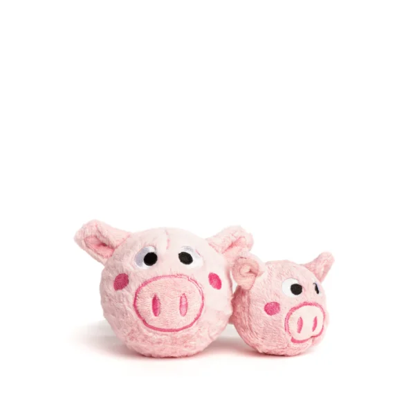 Fabdog Pig Squeaky Faball Dog Toy