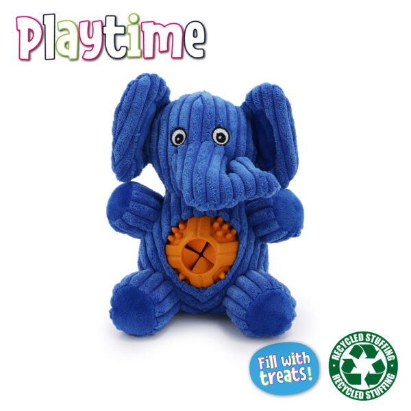 Ancol Elephant Frog Treat Ball Belly Interactive Dog Toy