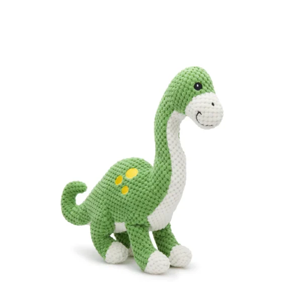 Fabdog Floppy Brontosaurus Plush Dog Toy