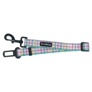 The Crafty Dog 'Picnic Plaid' Dog Seat Belt Restraint