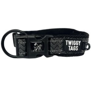 Twiggy Tags Petrichor Adventure Dog Collar at The Lancashire Dog Company