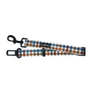 The Crafty Dog 'Grandad Plaid' Dog Seat Belt Restraint