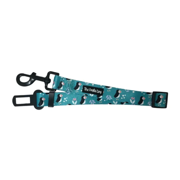 The Crafty Dog 'All Or Puffin' Dog Seat Belt Restraint
