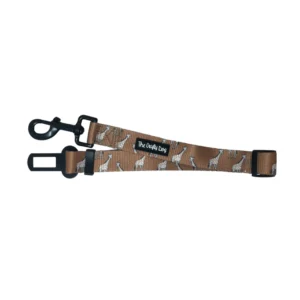 The Crafty Dog 'Giraffic Park' Dog Seat Belt Restraint