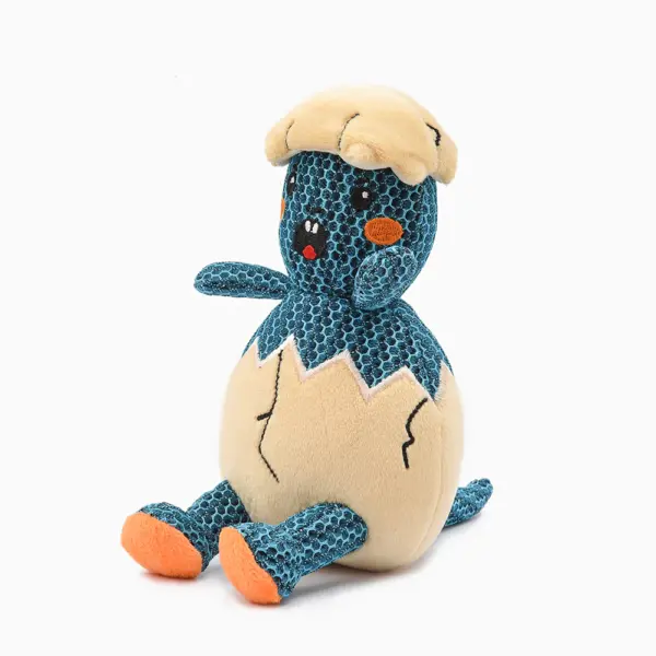 HugSmart Dinosaur Land Dino Egg Puppy Dog Toy by The Lancashire Dog Company