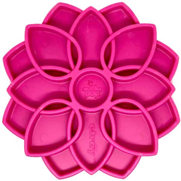 Pink SodaPup Mandala Design Slow Feeder Enrichment Tray