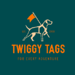 Twiggy Tags logo - adventure dog gear available at The Lancashire Dog Company.