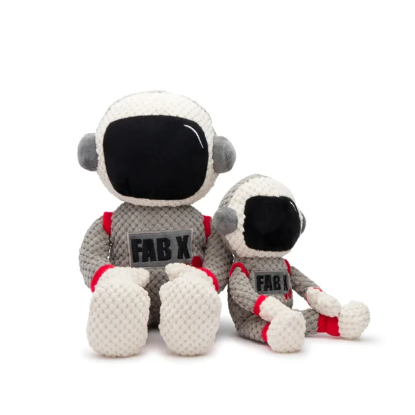 Fabdog Floppy Astronaut Plush Dog Toy