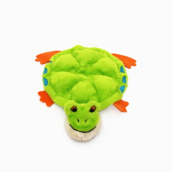ZippyPaws Squeakie Crawler Toby the Tree Frog Plush Dog Toy