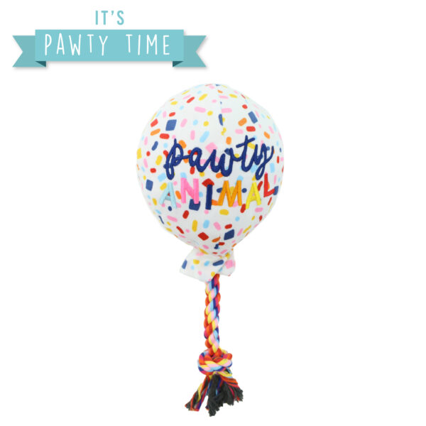 Ancol Pawty Balloon Dog Toy at The Lancashire Dog Company