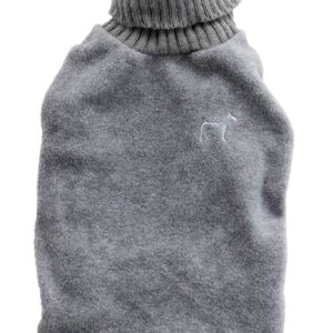 House of Paws Fleece and Knit Grey Dog Jumper at The Lancashire Dog Company