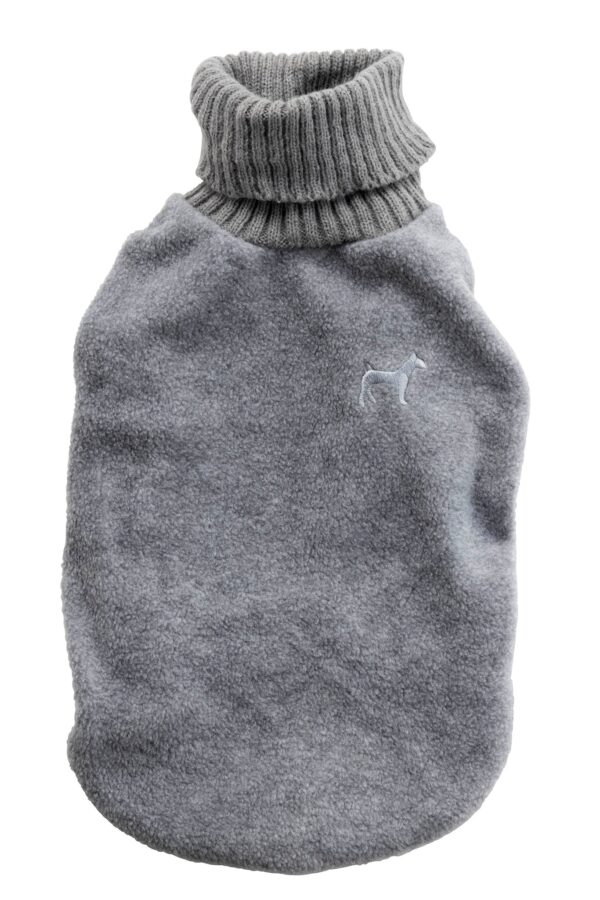 House of Paws Fleece and Knit Grey Dog Jumper at The Lancashire Dog Company
