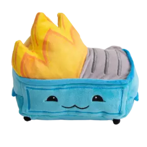 SnugArooz Dumpster Fire Plush Dog Toy at The Lancashire Dog Company