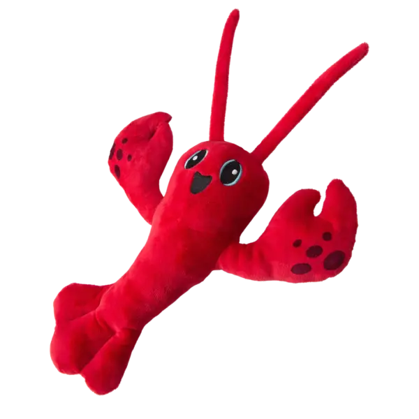 SnugArooz Luca the Lobster Dog Toy at The Lancashire Dog Company