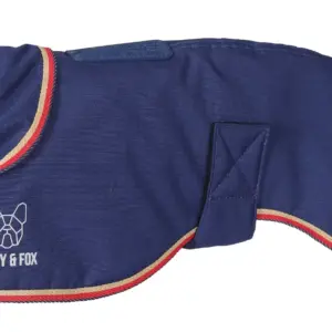 Digby & Fox Indigo Waterproof Sighthound Coat at The Lancashire Dog Company