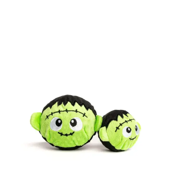 Fabdog Frankenstein Faball Halloween Dog Toy at The Lancashire Dog Company