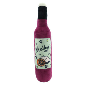 Ancol Plush Mulled Wine Dog Toy at The Lancashire Dog Company