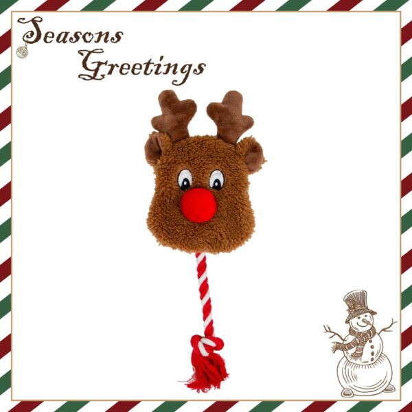 Ancol Rudolph Christmas Dog Toy at The Lancashire Dog Company
