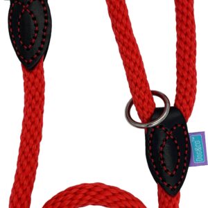 Dog & Co Red Rope Dog Lead at The Lancashire Dog Company