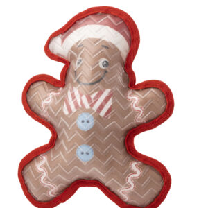 House of Paws Gingerbread Christmas Dog Toy at The Lancashire Dog Company