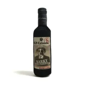 CatwalkDog K9 Crimes Barky Blinders Wine Bottle Dog Toy at The Lancashire Dog Company