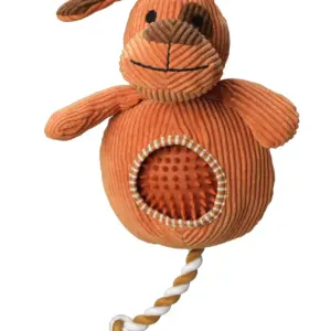 House of Paws Cord Dog Toy with Spiky Ball at The Lancashire Dog Company