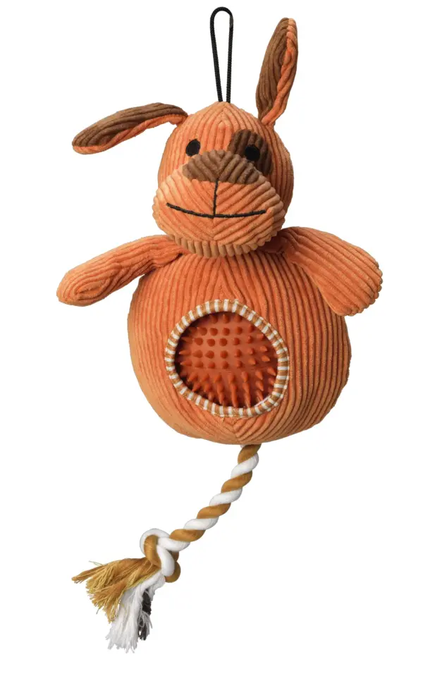 House of Paws Cord Dog Toy with Spiky Ball at The Lancashire Dog Company