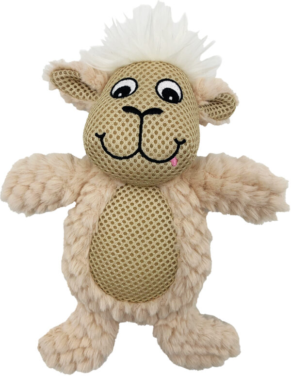 Hem and Boo Smiling Sheep Plush Dog Toy at The Lancashire Dog Company