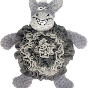 Hem and Boo Smiling Donkey Snuffle Mat Dog Toy at The Lancashire Dog Company