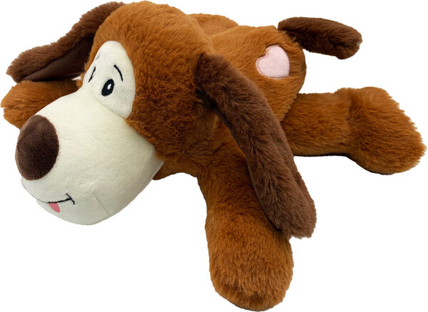 Hem and Boo Heart Beat Plush Dog Toy at The Lancashire Dog Company