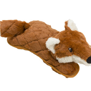 House of Paws Quilted Fox Plush Dog Toy at The Lancashire Dog Company