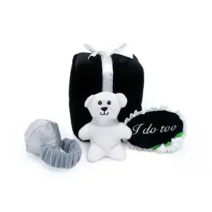 ZippyPaws Zippy Burrow Wedding Ring Box Dog Toy at The Lancashire Dog Company