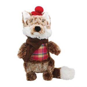 Happy Pet Dandy Dude Fox Plush Dog Toy at The Lancashire Dog Company