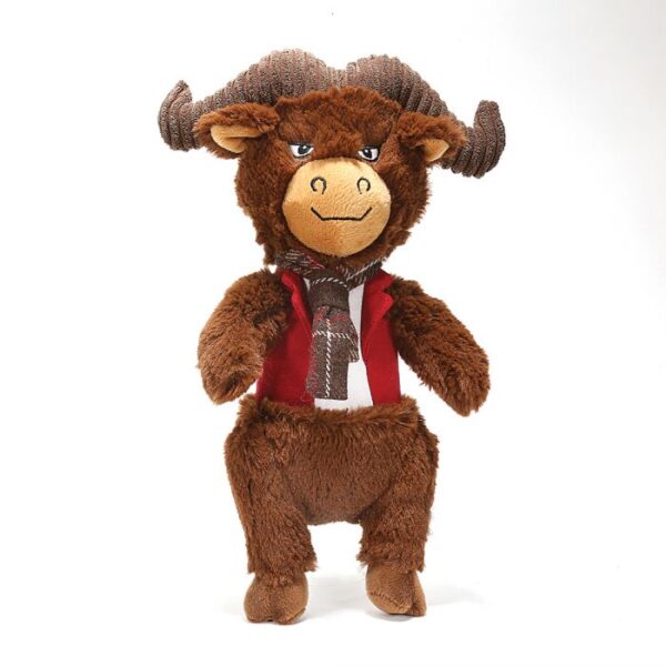 Happy Pet Dandy Dude Buffalo Plush Dog Toy at The Lancashire Dog Company