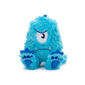 Fabdog Fluffy Small Blue Monster Dog Toy at The Lancashire Dog Company