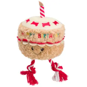 House of Paws Birthday Cake Rope Dog Toy at The Lancashire Dog Company