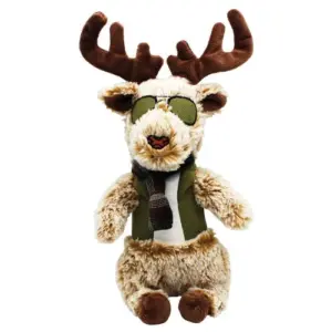 Happy Pet Dandy Dude Deer Plush Dog Toy at The Lancashire Dog Company