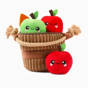 HugSmart Apple Basket Interactive Dog Toy at The Lancashire Dog Company