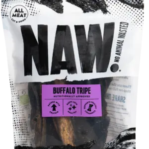NAW Buffalo Tripe Natural Dog Treats at The Lancashire Dog Company