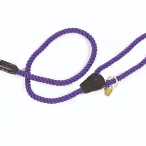 Digby & Fox Purple Rope Dog Lead at The Lancashire Dog Company