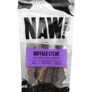NAW Buffalo Steak Natural Dog Treats at The Lancashire Dog Company