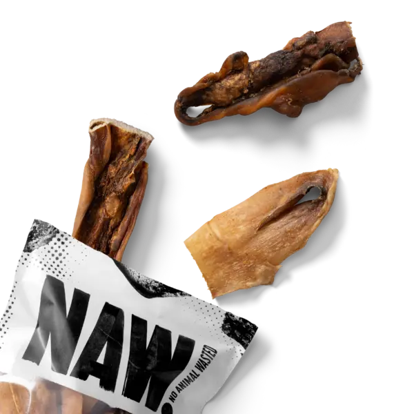 NAW Beef Head Skin Dog Treats at The Lancashire Dog Company