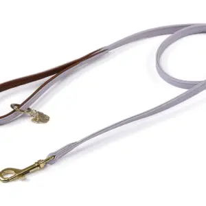 Digby & Fox Lilac Leather Dog Lead at The Lancashire Dog Company