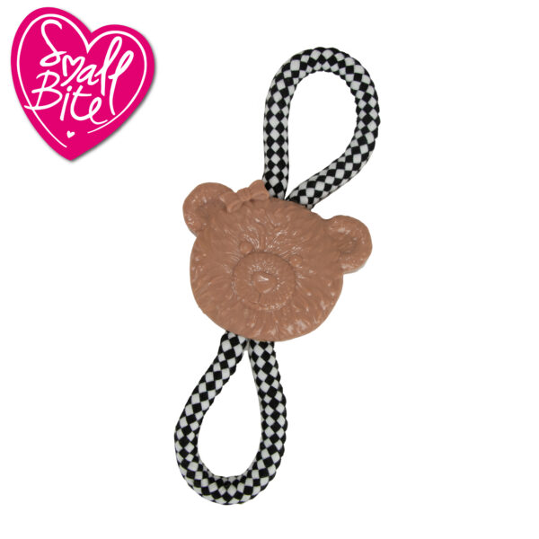 Ancol Small Bite Teddy Teether and Tugger at The Lancashire Dog Company