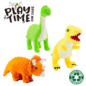 Ancol Roarsome Dino's Dog Toy at The Lancashire Dog Company