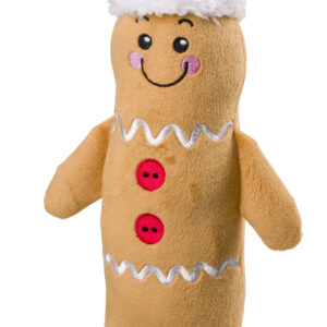 Gingerbread Man Dog Toy at The Lancashire Dog Company
