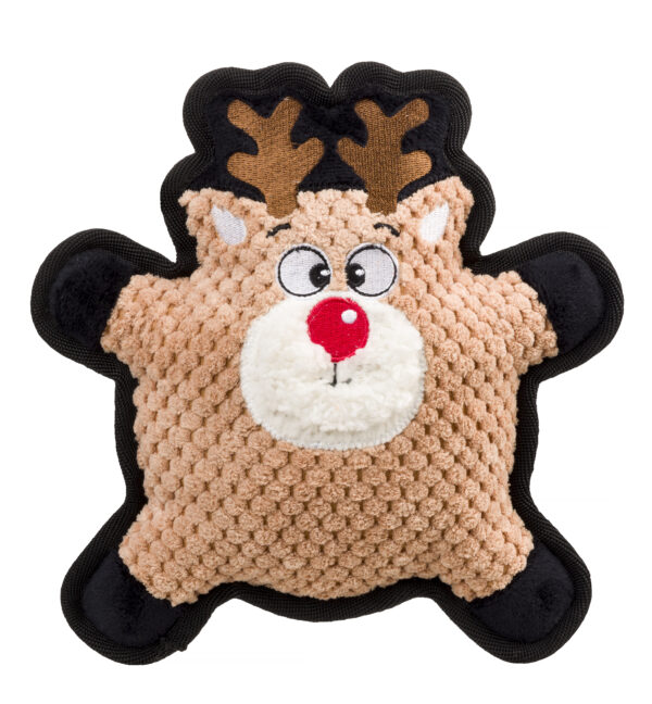 House of Paws Cute Rudolph Dog Toy at The Lancashire Dog Company