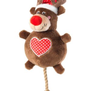 House of Paws Rudolph Snowball Plush Dog Toy at The Lancashire Dog Company